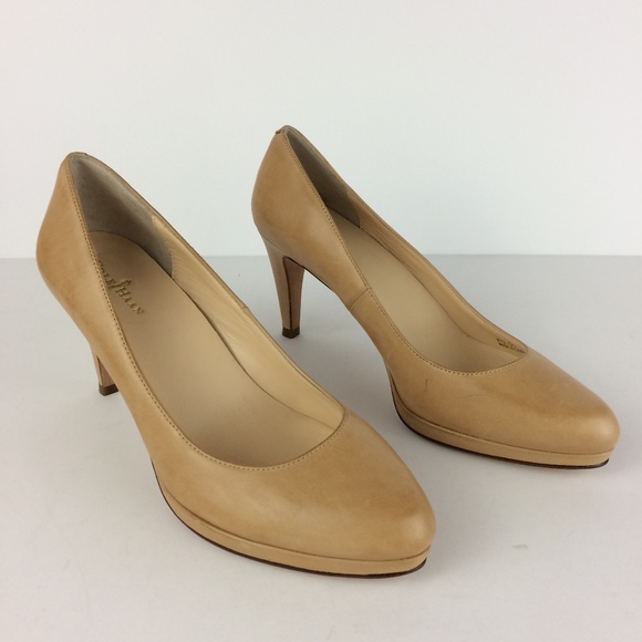 Cole Haan Shoes - Cole Haan NWT Nude Matte Leather Pumps Heels Sz 7
